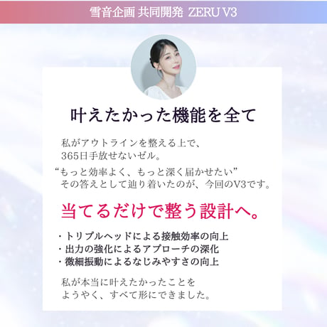雪音企画共同開発 ゼルV3