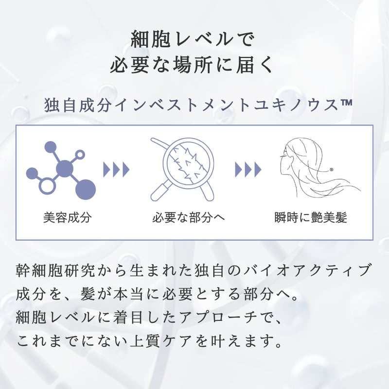 オーディショングロッシーヘアミスト | yukino select