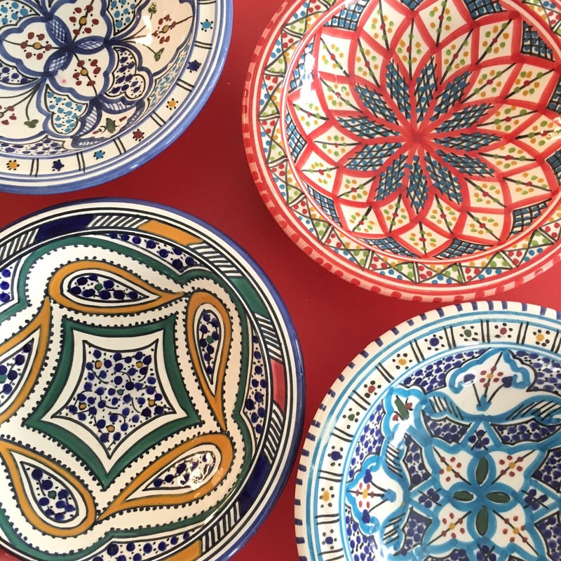 南仏地中海クスクス皿 アンダルシア風モーリッシュスタイル 39
