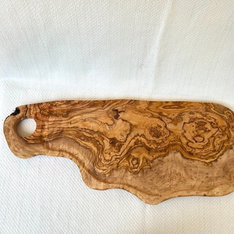 オリーブの木 個性あふれる1点もの 薄型 それぞれの個性 約27.5