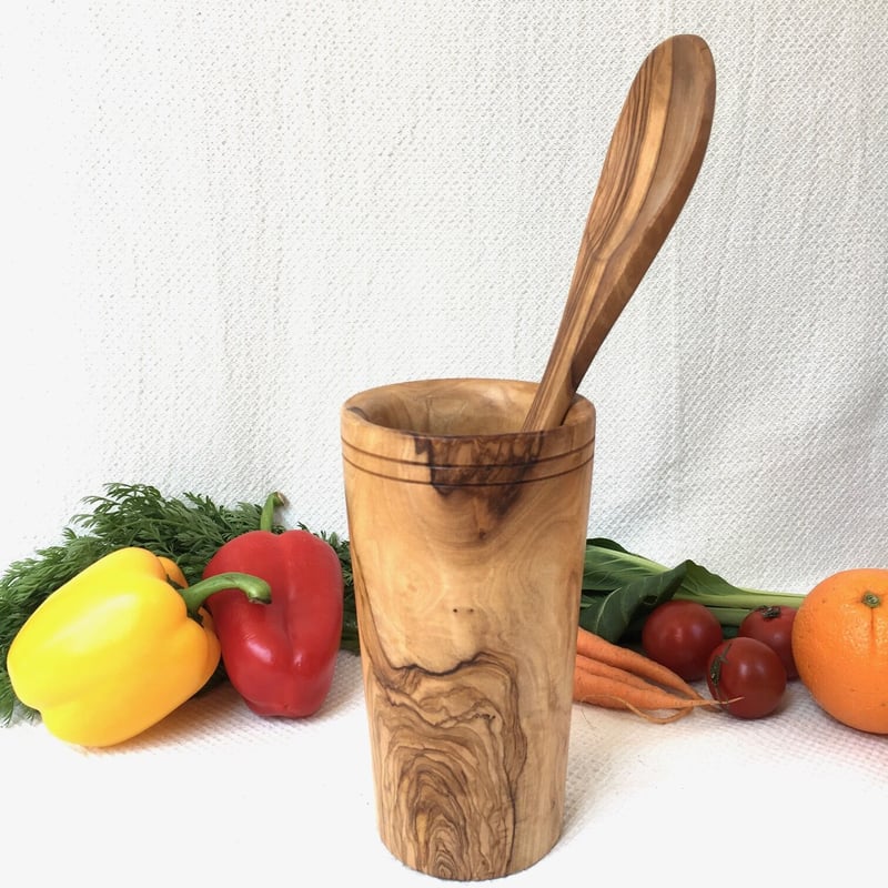 キッチンツールのセットA オリーブの木 レモン絞り・すり鉢すりこ木