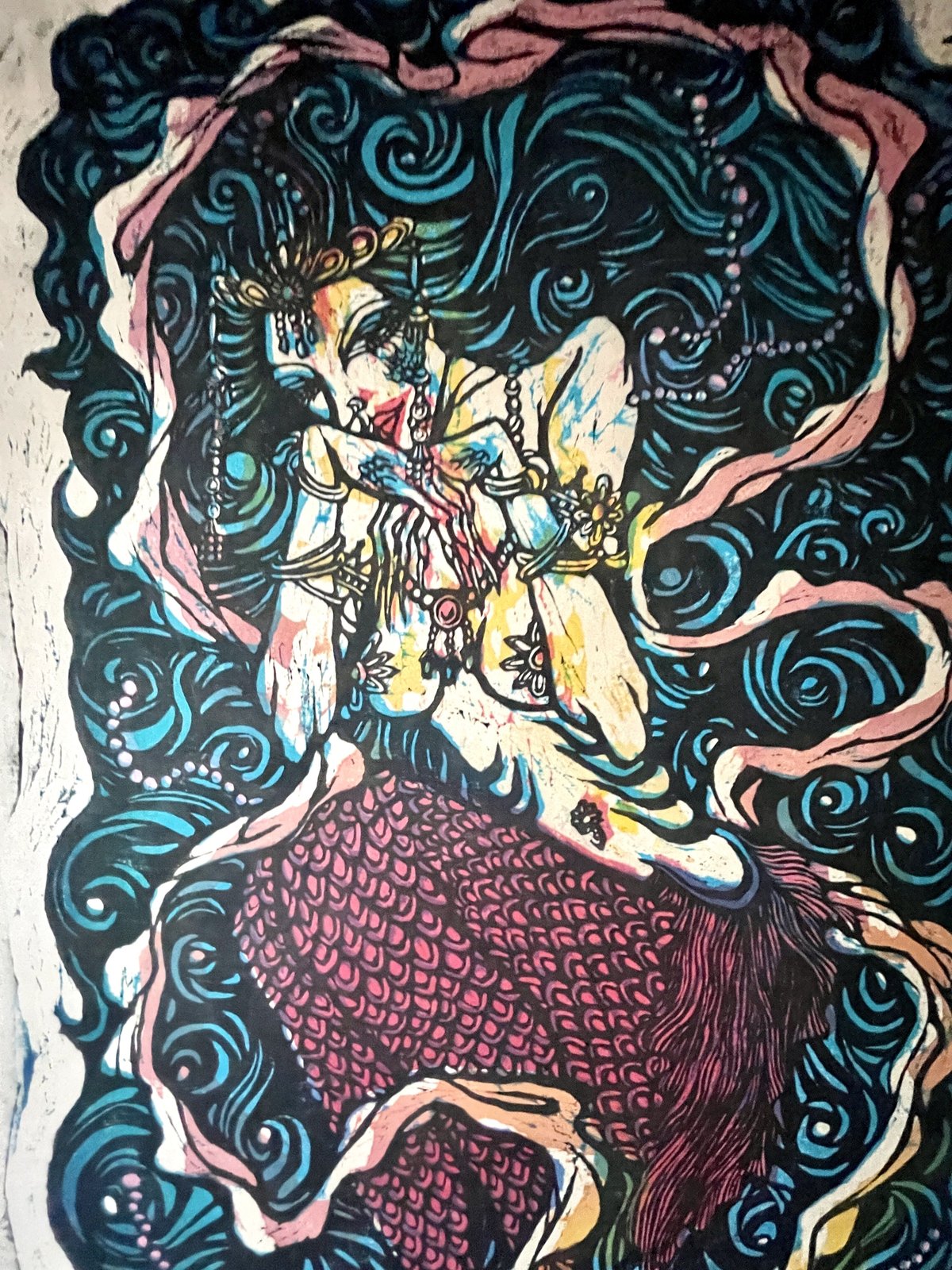 絵画　人魚 人魚 | ERINAの浮世絵屋