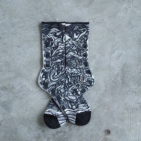 ＜junyesSOX＞ #38 PILE SOCKS