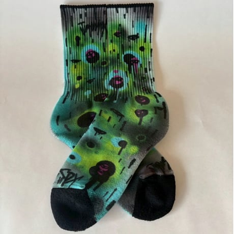 ＜junyesSOX＞ #48 PILE SOCKS