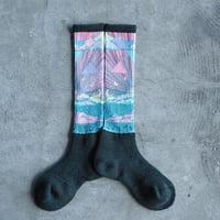 ＜junyesSOX＞ #47  MERINO WOOL SOCKS 　グリーン