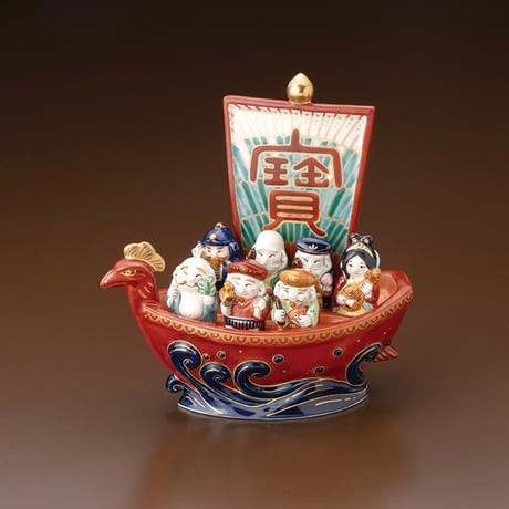 美品　幸兵衛窯　美濃焼　色絵陶額「招き猫」化粧箱入 KOBEIGAMA　日本 幸兵衛窯展 | 幸兵衛窯