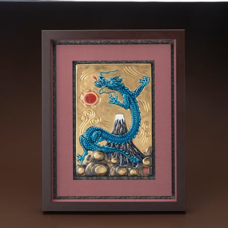 美品　幸兵衛窯　美濃焼　色絵陶額「遊鳥」化粧箱入　 KOBEIGAMA　日本 美品 幸兵衛窯 美濃焼 色絵陶額「遊鳥」化粧箱入 KOBEIGAMA 日本