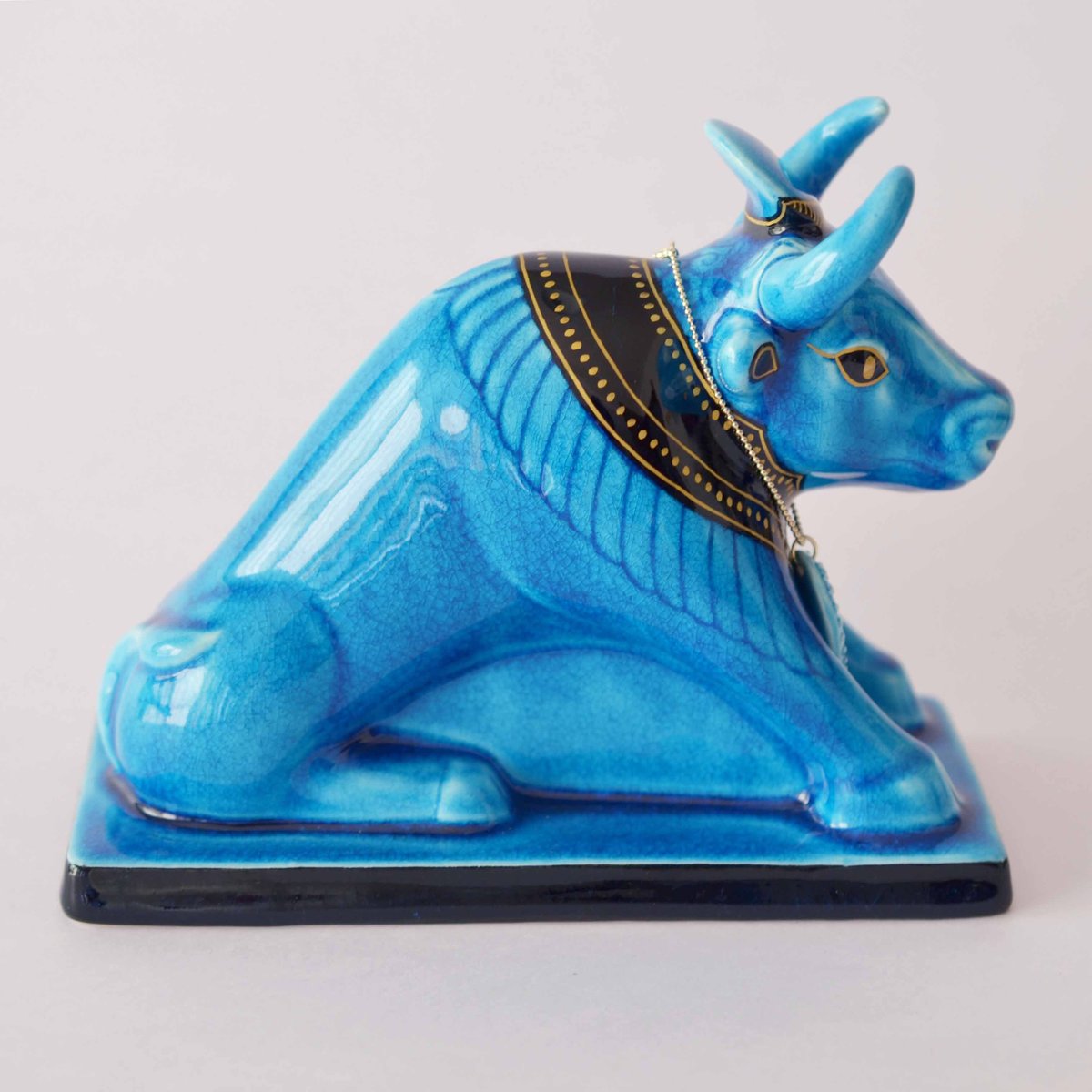 九栄神】青釉オーナメント 「アピス」 （化粧箱入） | KOBEIGAMA