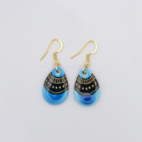 AB-012 青釉金彩ピアス