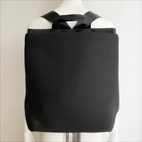 RUCK BAG L DEEP Swimming mesh, Mat Black #140