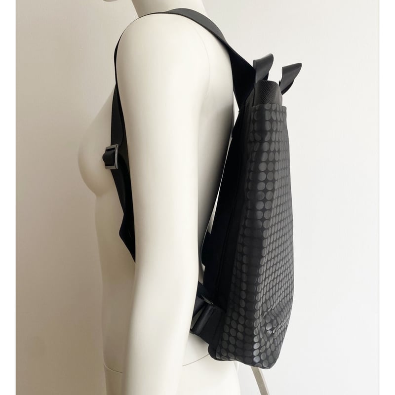 Ruck Bag M2 DOT Emboss 2 Black, Swimming mesh,