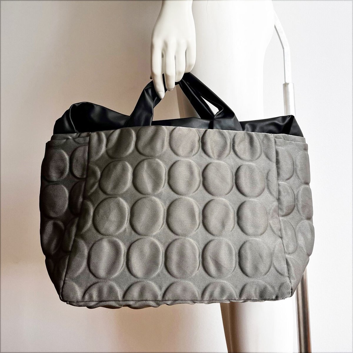 s bag 2way DOT Emboss 2 Moss-B1,B2 #1183DE2MO-B