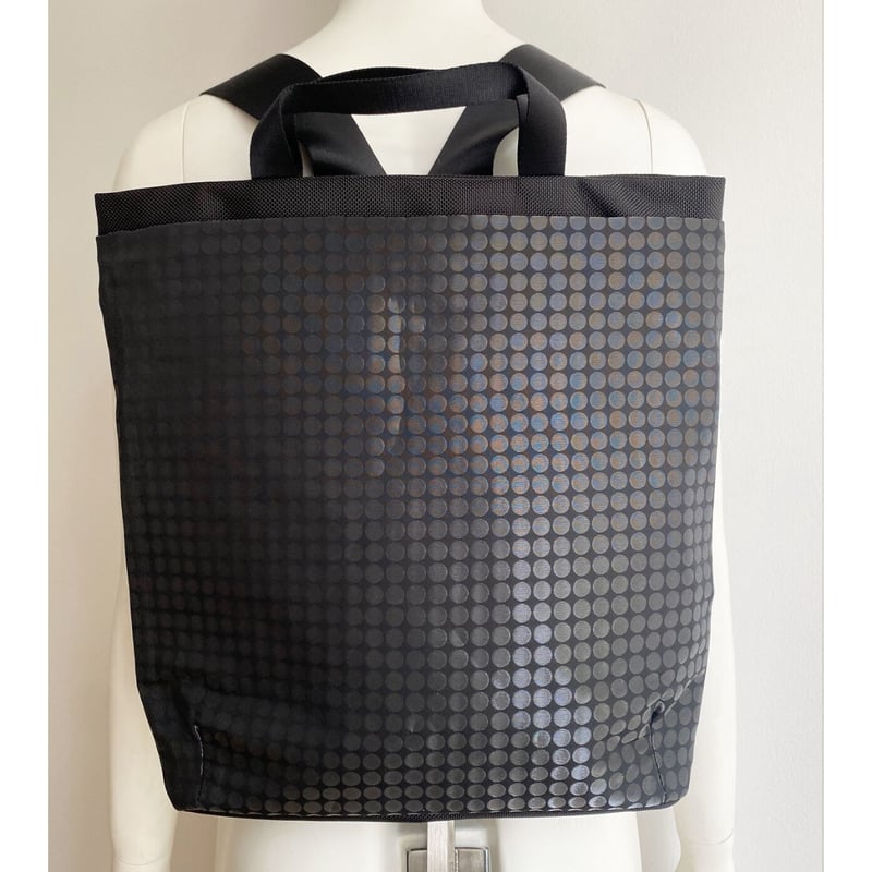 Ruck Bag M2 DOT Emboss 2 Black, Swimming mesh,