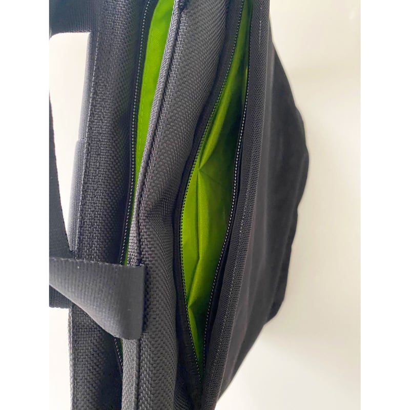 Ruck Bag L DEEP LINE Black, Black Mesh #1278L