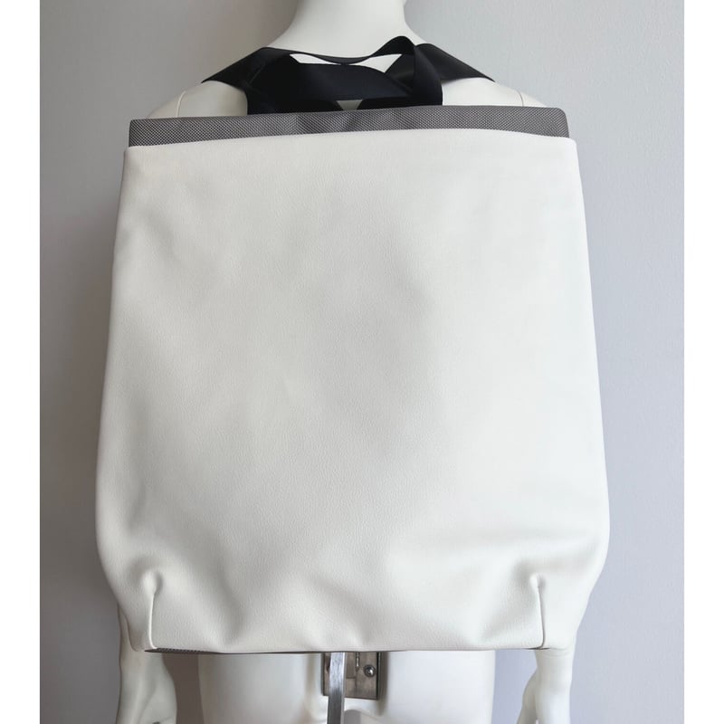 RUCK BAG L DEEP White/G, B #1233WHG,B | acrylic