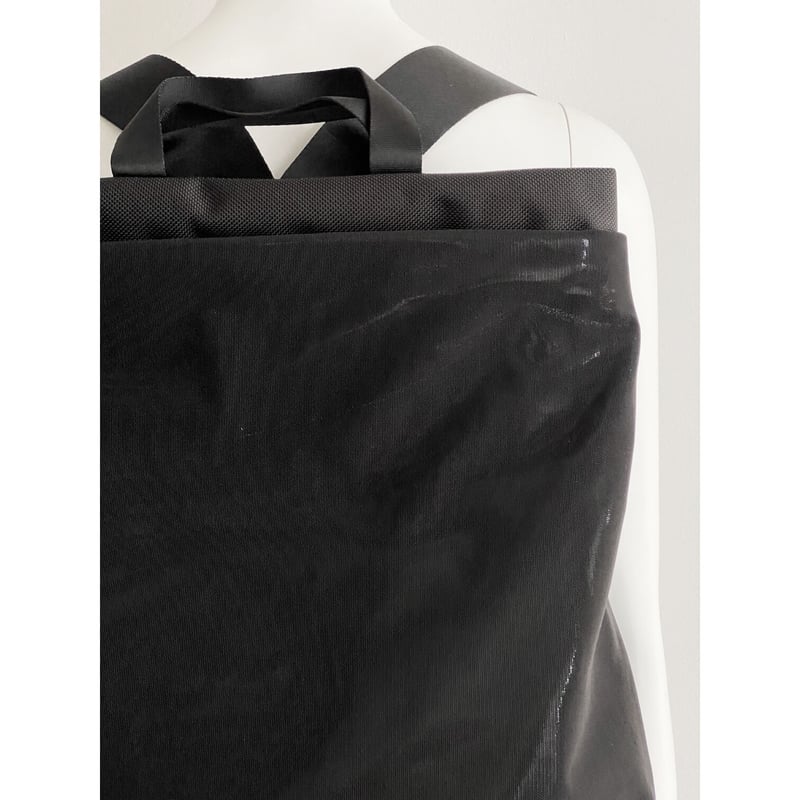 RUCK BAG L DEEP Swimming mesh, TRICO Black #1