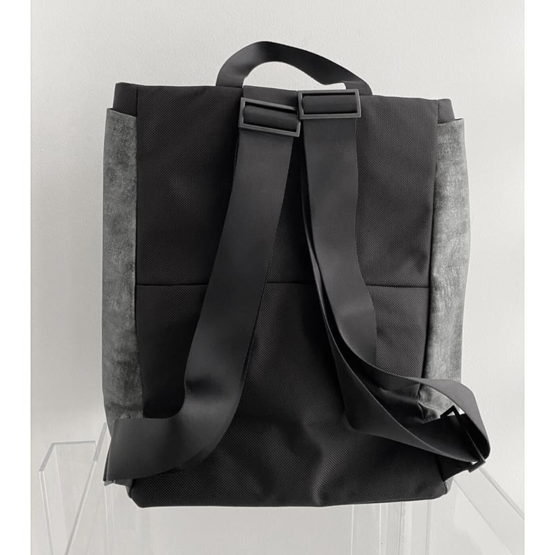 Ruck Bag L DEEP STEEL Black #1233STBK | acrylic