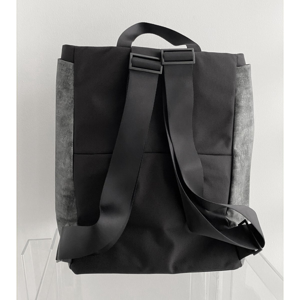 Ruck Bag L DEEP STEEL Black #1233STBK | acrylic