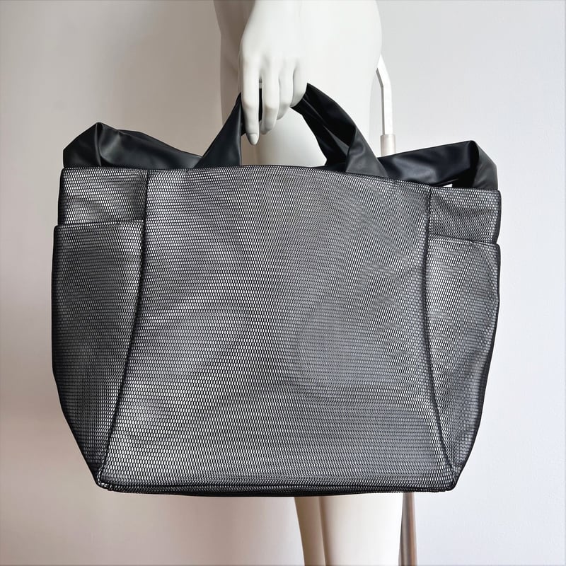VEIMIA メッシュ3枚セット ブラック ホワイト　M m bag 2way+ Mesh Black, Mesh White #1313MEBK,