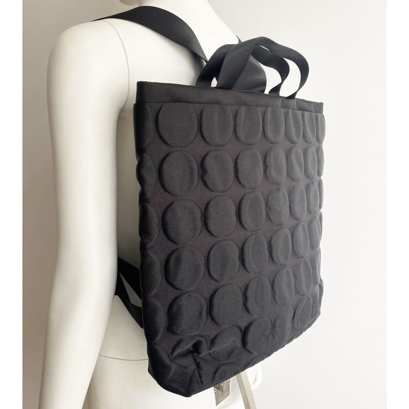 Ruck Bag M2 DOT Emboss 2 Black, Swimming mesh,