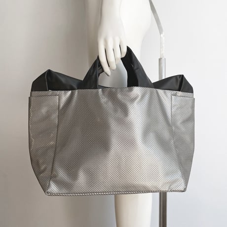 s bag 2way  Silver mesh/B  #1183SM/B
