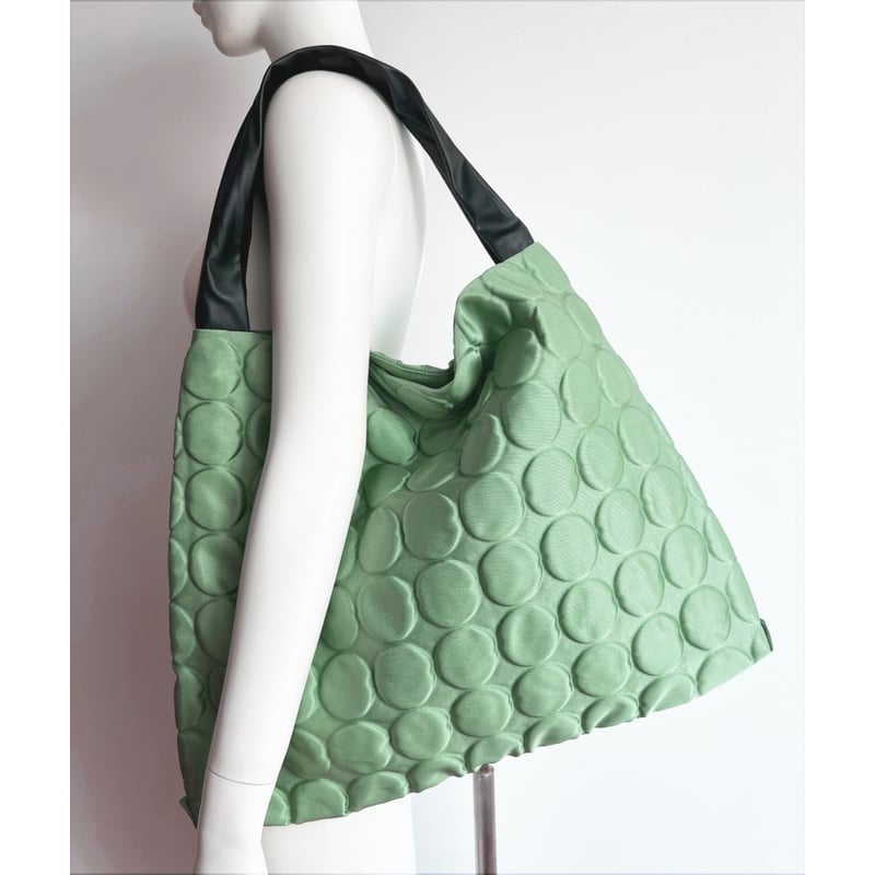 アクリリック acrylic＊2wayバック＊ドットモスグリーン FORME 2way