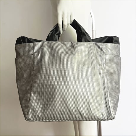 m bag 2way+zipper  Silver mesh, Swimming mesh  #1239SM, SMB