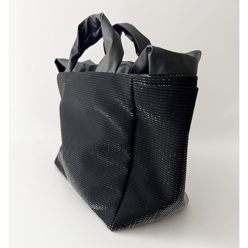 nekkoバッグ　bright 直筆サイン入 トートバッグ バイカラーM 白×紺×黒 | Design Store takajin
