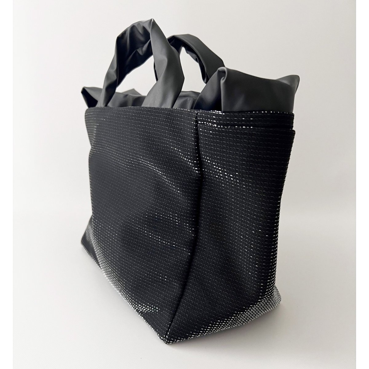 acrylic アクリリック バッグ M bag 2WAY ナイロン PVC トート 1173