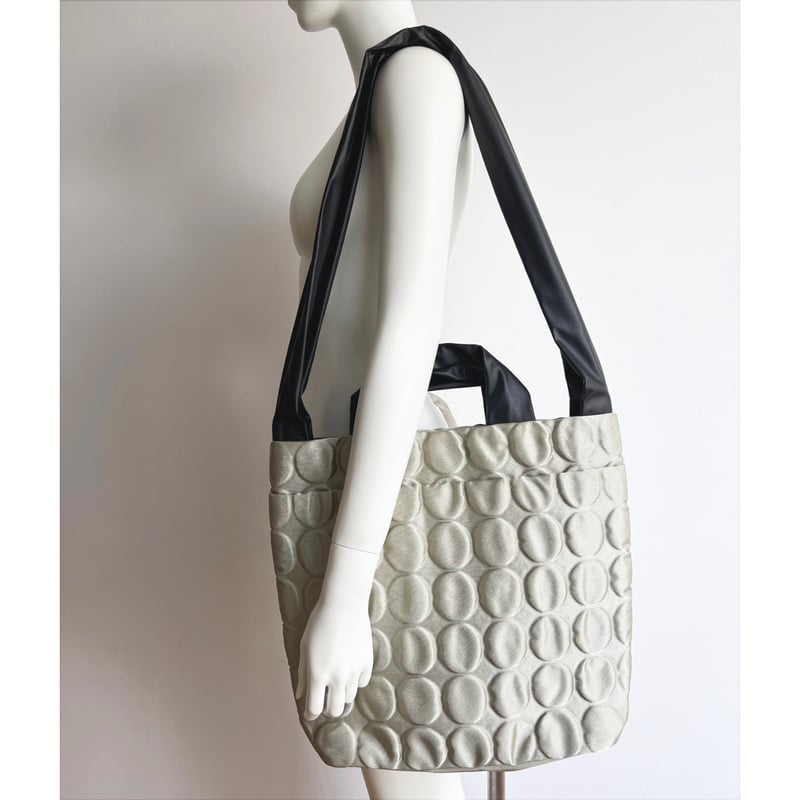 Pocket Bag 2way M DOT Emboss 2 Black, Moss, G