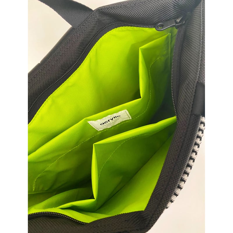 Ruck Bag L DEEP LINE Black, Black Mesh #1278L