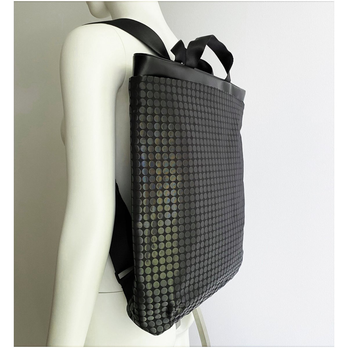 RUCK BAG L DOT Black #1161DT | acrylic