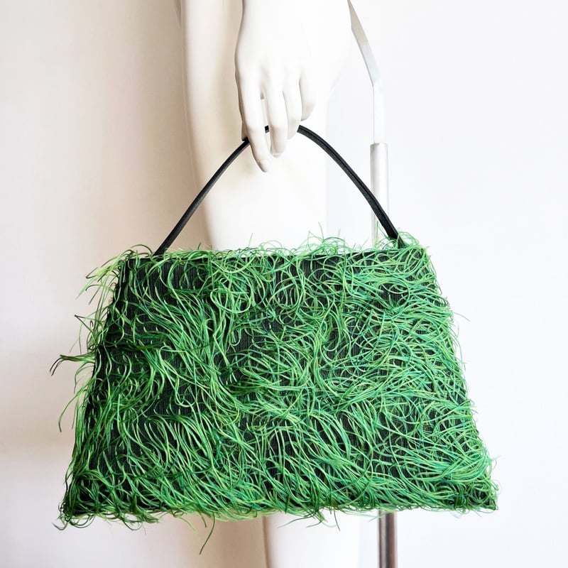 Triangle Bag GOPH Green, Grey, Silver, Grey Si