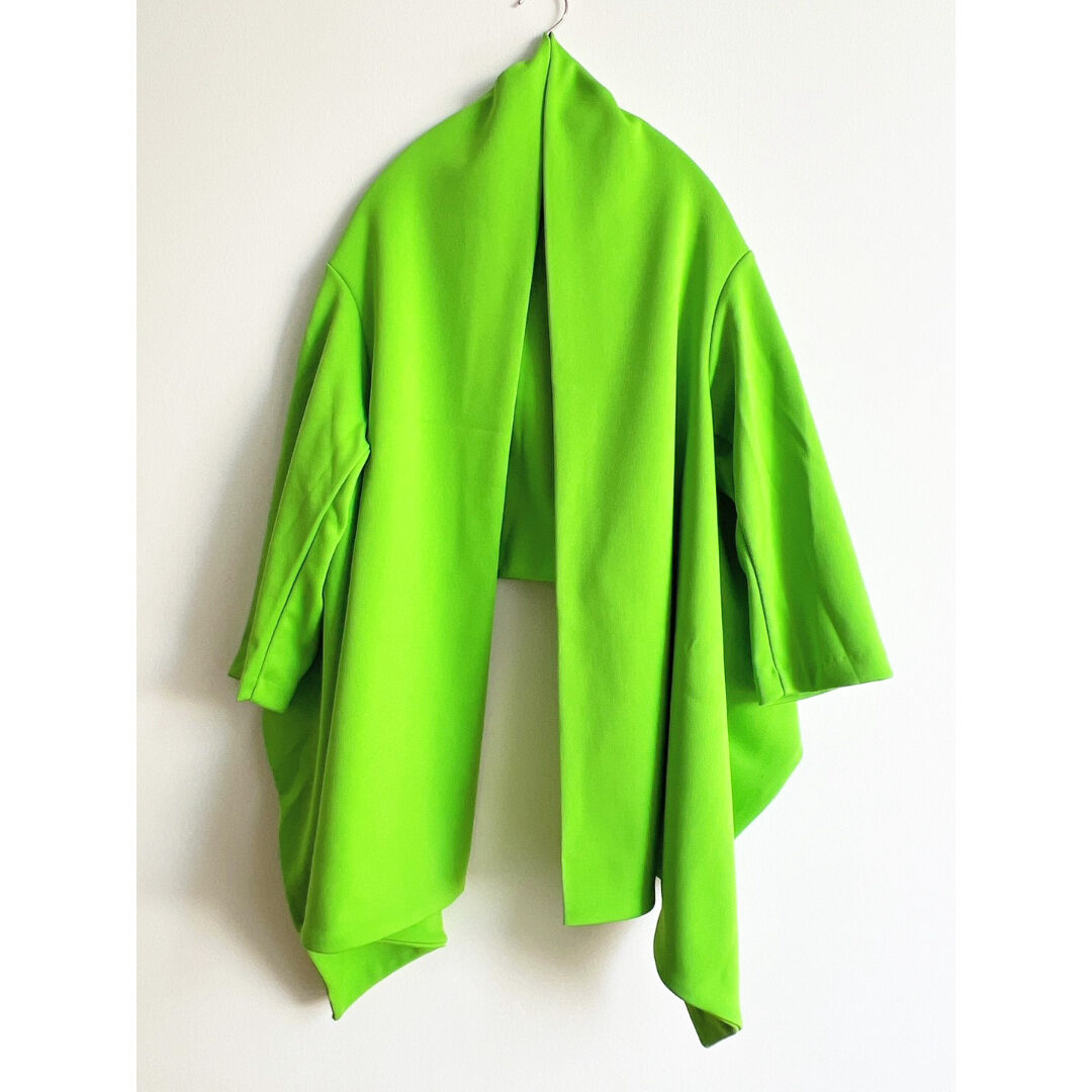u*a様 緑　和シリーズ　和ボレロ Bolero 2way Green, White, Black, Grey #1292GR,