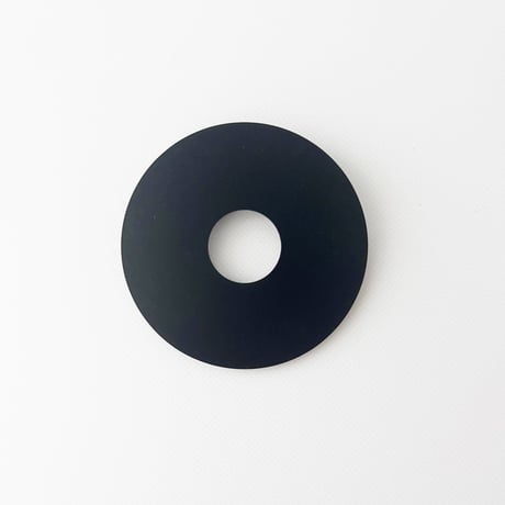 Brooch Square L,M / Circle L,M  Black, Grey, White #2176SQL,M BK,GY,WH / CIL,M BK,GY,WH