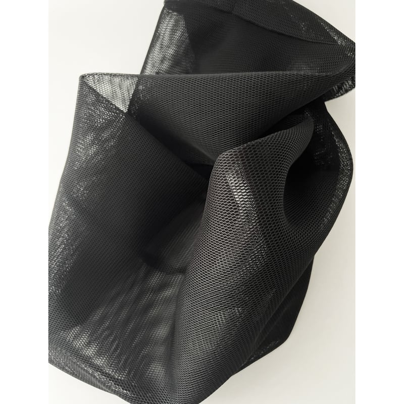 Snood Necklace Long Mesh Black, Shrink Grey,Bl