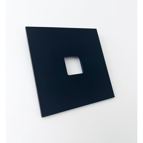 Brooch Square L,M / Circle L,M  Black, Grey, White #2176SQL,M BK,GY,WH / CIL,M BK,GY,WH