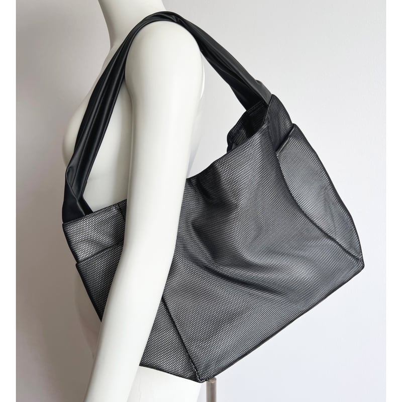 m bag 2way+ Mesh Black, Mesh White #1313MEBK, m bag 2way+ Mesh Black, Mesh White #1313MEBK,