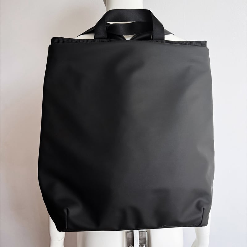 RUCK BAG L DEEP Swimming mesh, Mat Black #140