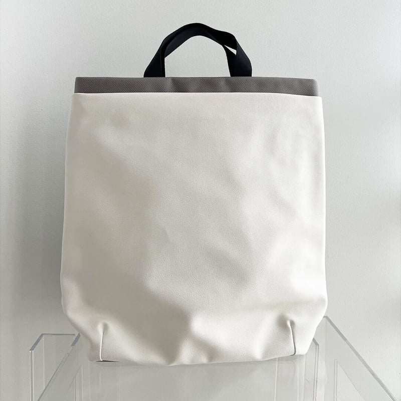 RUCK BAG L DEEP White/G, B #1233WHG,B | acrylic