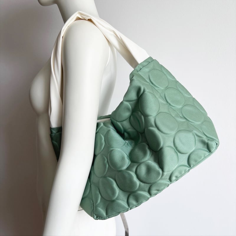 s bag 2way DOT Emboss 2 Silver/W, Sky, Green/W s bag 2way DOT Emboss 2 Silver/W, Sky, Green/W
