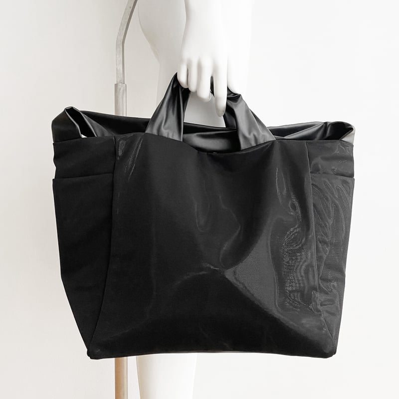 m bag 2way+ DOT Black, Eco Silver, Swimming mes