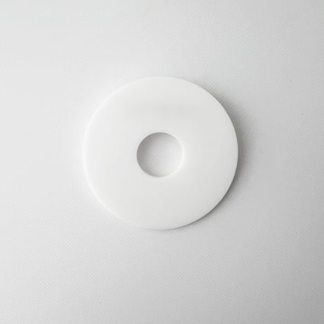Brooch Square L,M / Circle L,M  Black, Grey, White #2176SQL,M BK,GY,WH / CIL,M BK,GY,WH