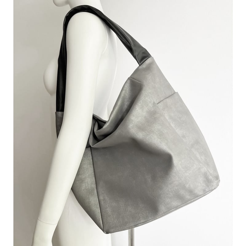 L bag 2way+zipper STEEL Black, STEEL, RENZ Whi L bag 2way+zipper STEEL Black, STEEL, RENZ Whi