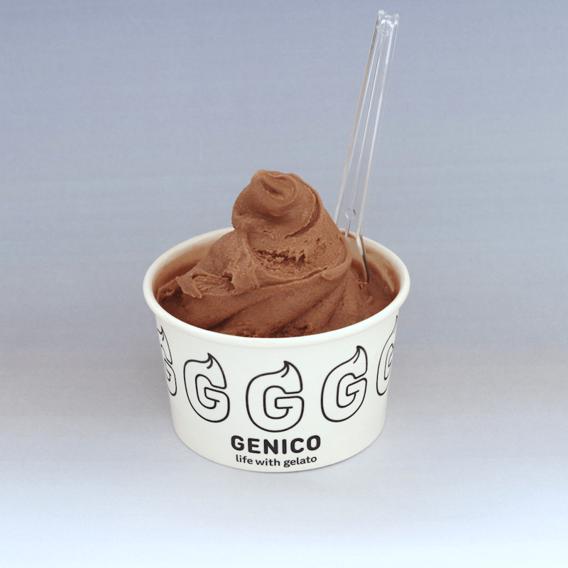 たっぷり2本！パイントサイズジェラート ミルク＆チョコレート | genico