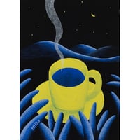 山﨑杉夫12「夜のコーヒー」