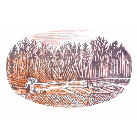平岡瞳さん　版画　スノードーム　新品　額装 平岡瞳 (@hitomihiraoka) / X