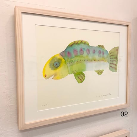 大西 洋「つながり」シリーズ（額別）