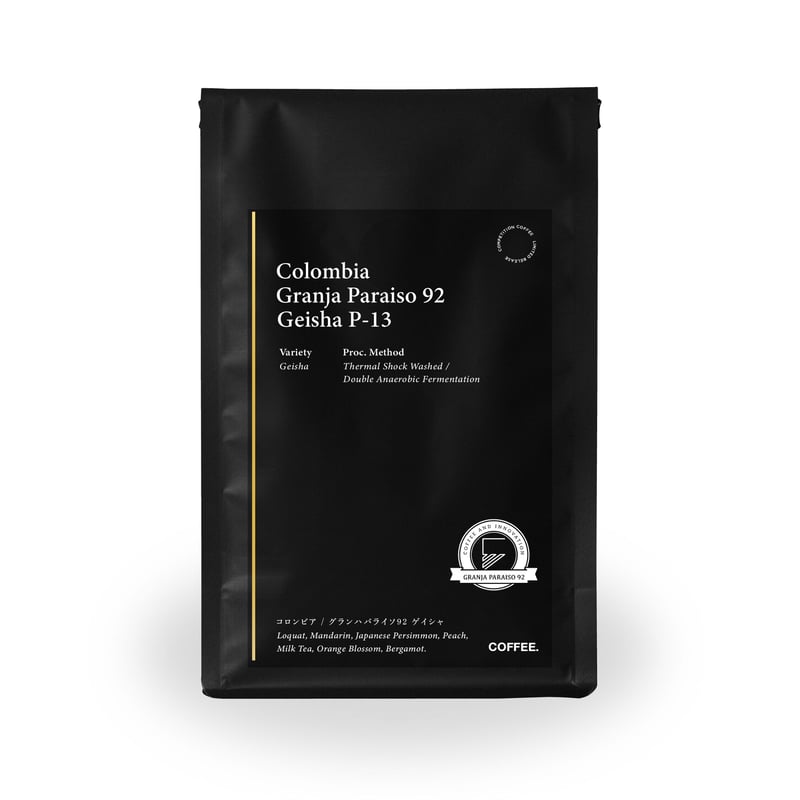 Colombia Granja Paraiso 92 Geisha P-13 100g | C