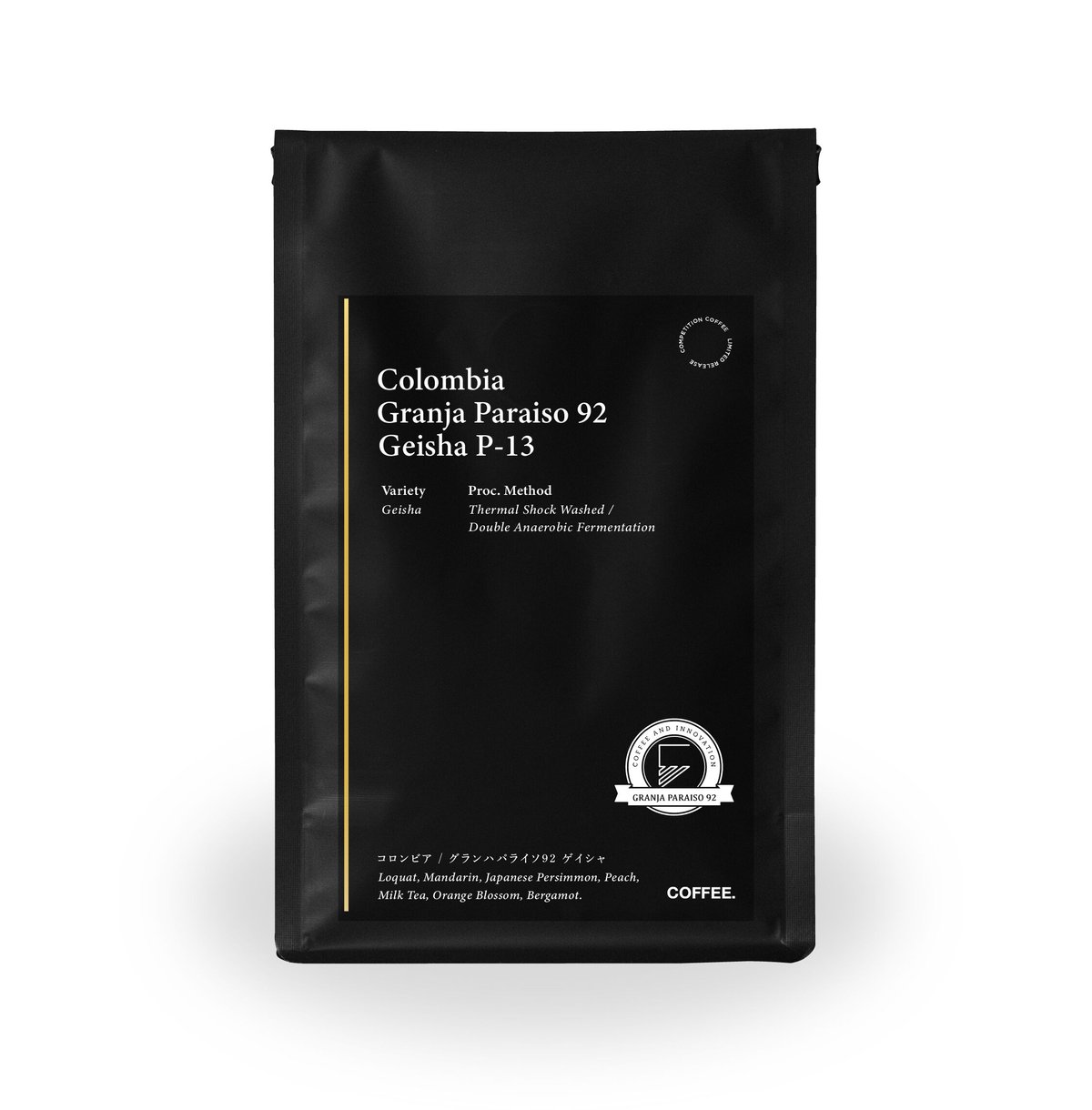 Colombia Granja Paraiso 92 Geisha P-13 100g | C